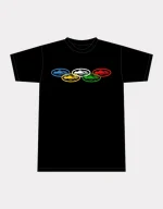 Corteiz Alcatraz Olympic T-shirt Black, Featuring a striking design, this black tee is a perfect blend of style and comfort.