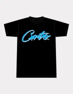 Corteiz Allstarz T-shirt Black, showcasing a timeless design for a casual yet stylish look.