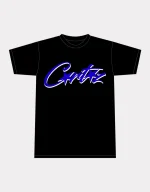 Corteiz Allstarz T-shirt Black/Blue, casual wardrobe with this trendy and comfortable piece.